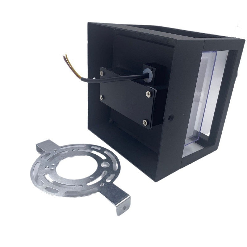Square Aluminum Acrylic Garden Outdoor Light