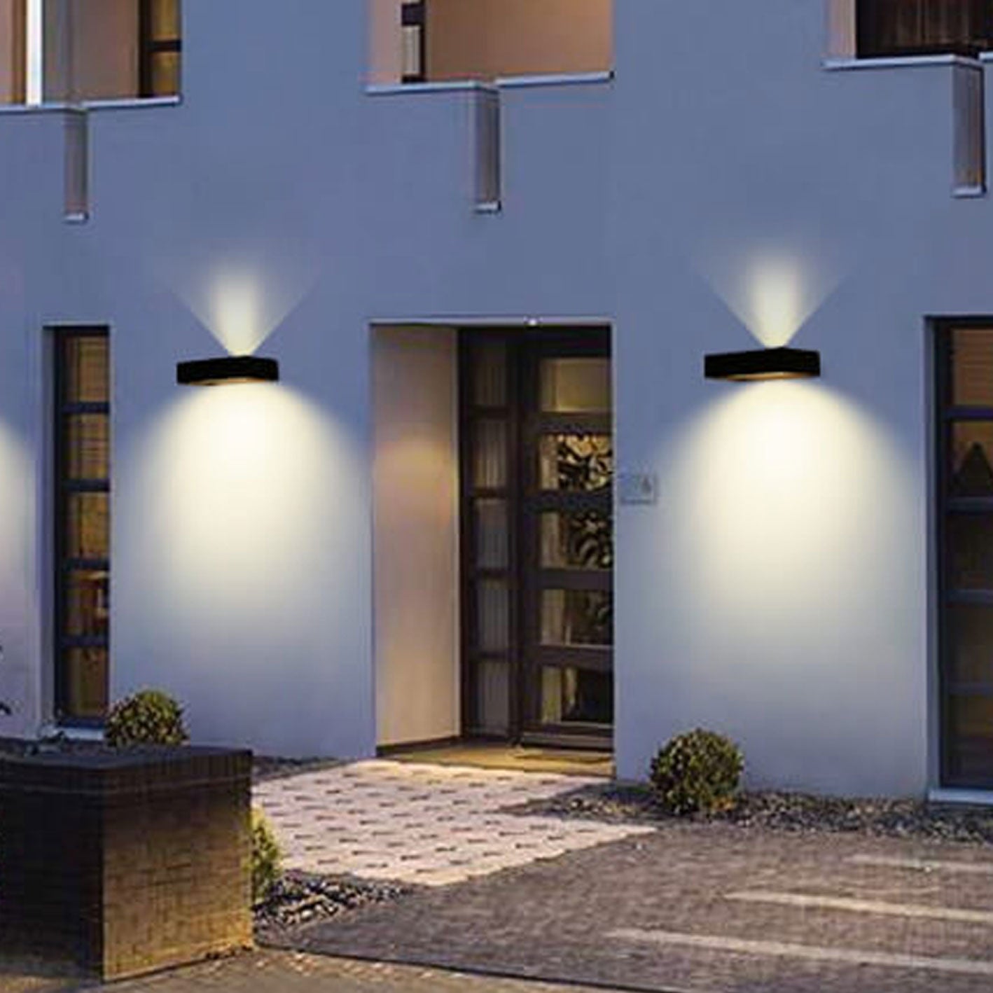 Aluminum Alloy Glass Remote Outdoor Light