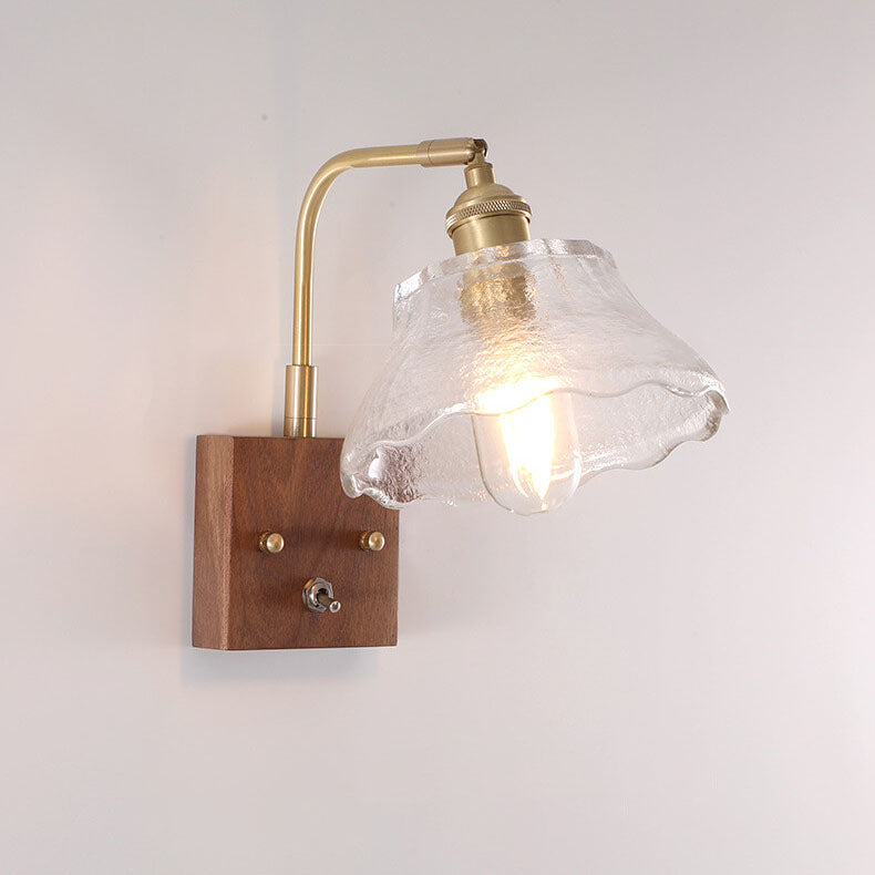 Black Walnut Wall Lamp