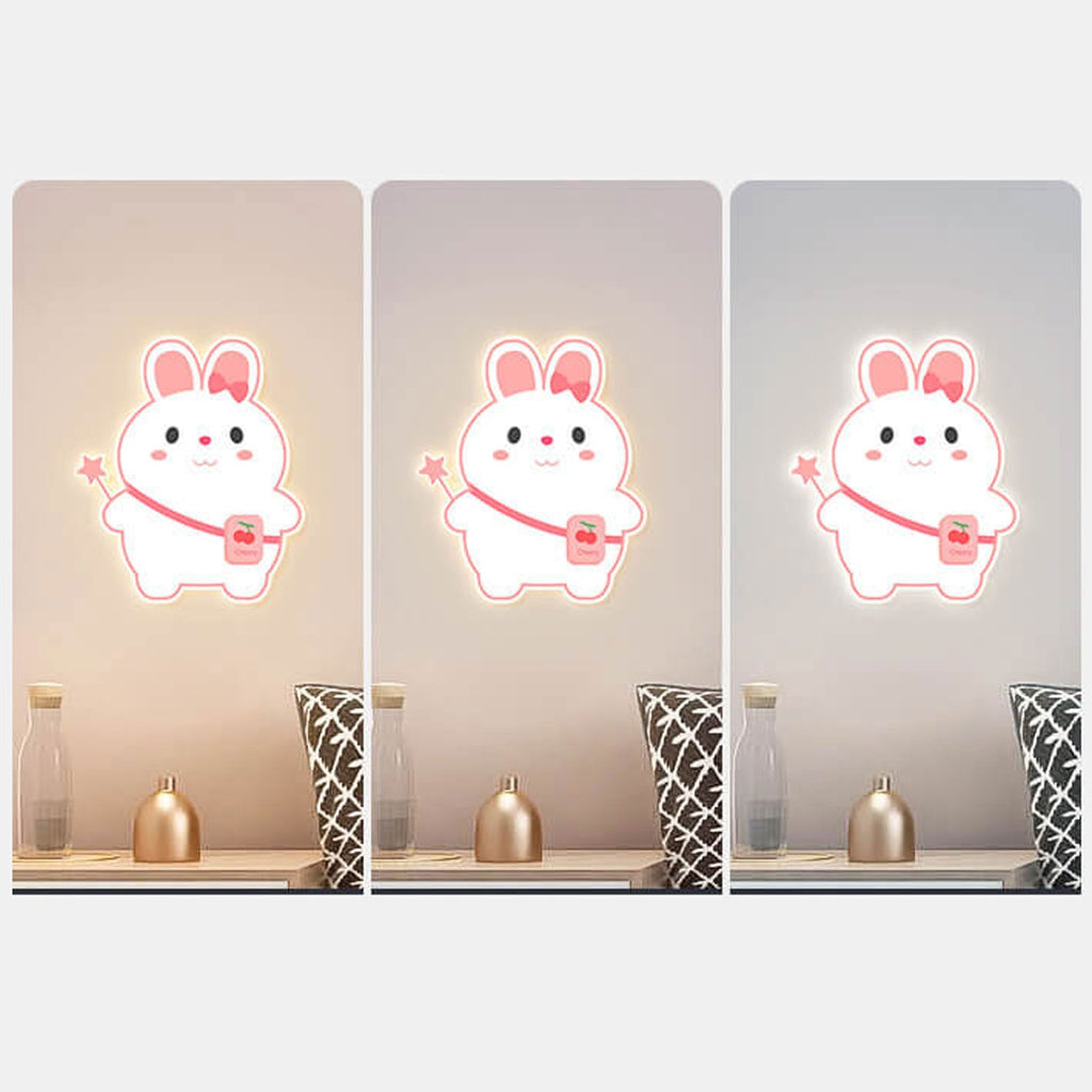 Cartoon Rabbit Unicorn Kids Wall Lamp
