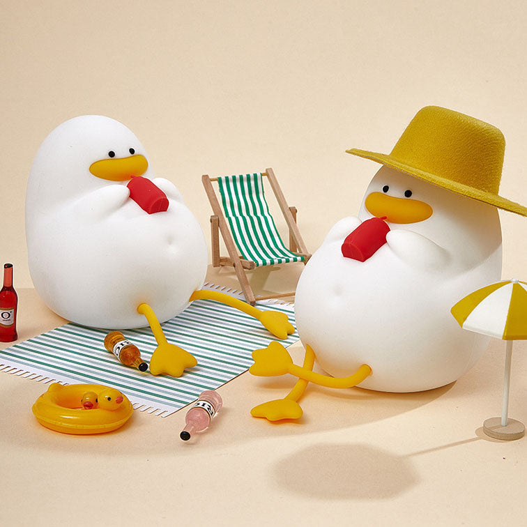 Cartoon Silicone Duck Pat Table Lamp