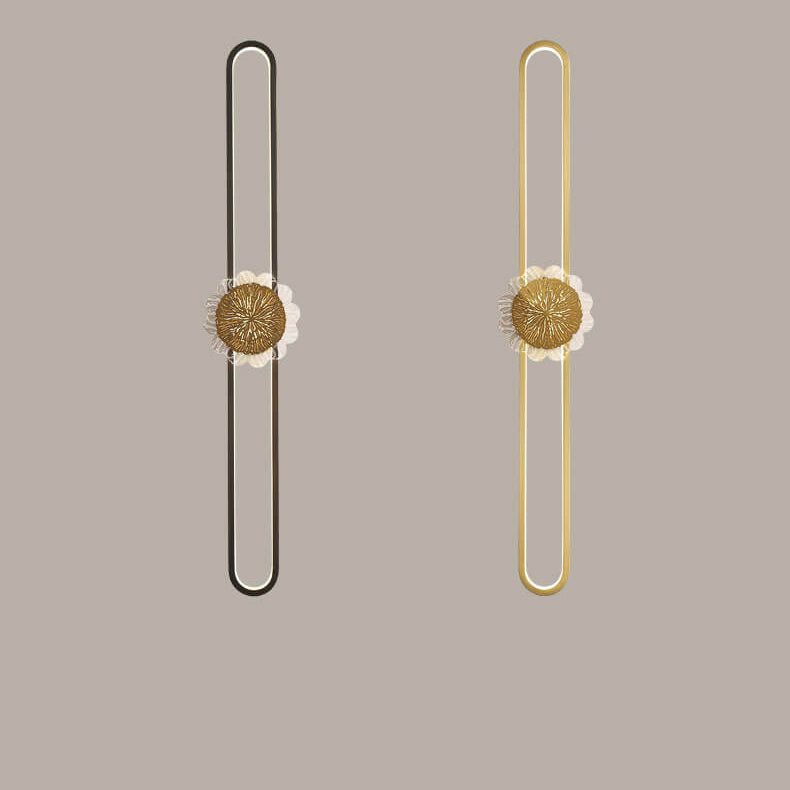 Full Copper Ring Design Wall Lamp
