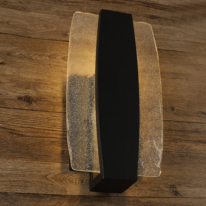 Rectangle Aluminum Glass Patio Outdoor Light