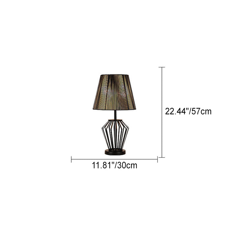 Classical Handmade Silk Thread Table Lamp