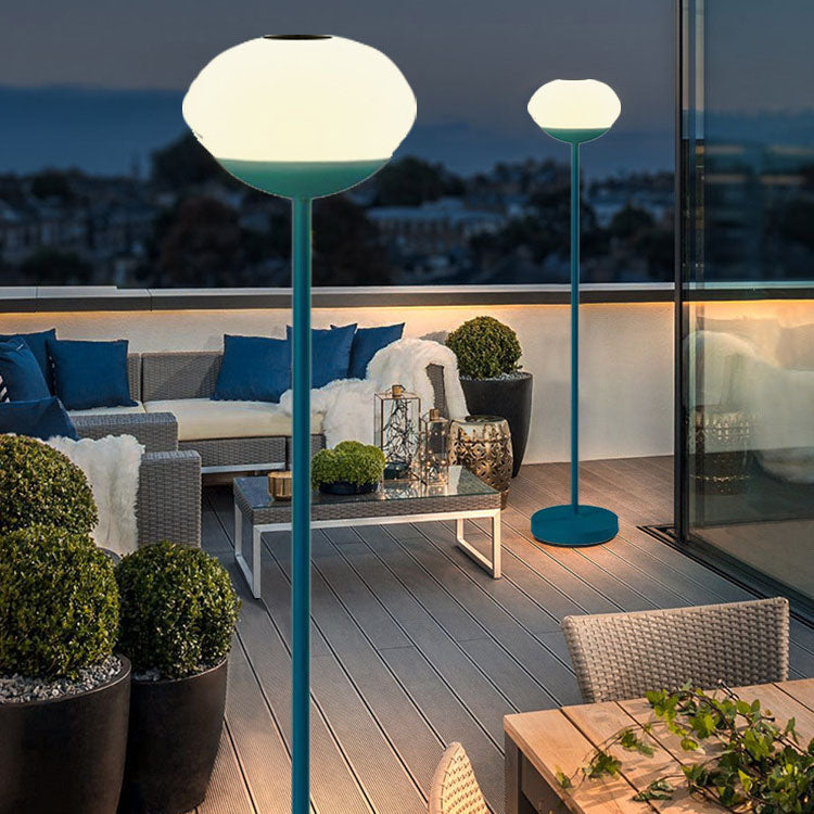 Solar Modern Minimalist Wrought Floor Lamp