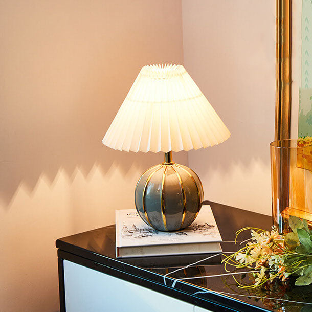 Ceramic Fabric Table Lamp