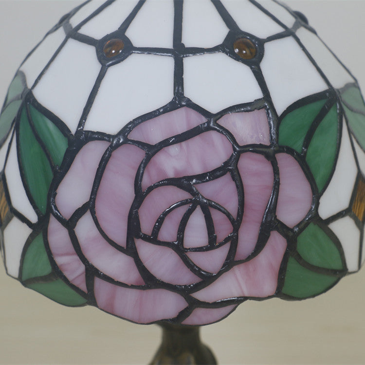 Dome Rose Zinc Alloy Table Lamp