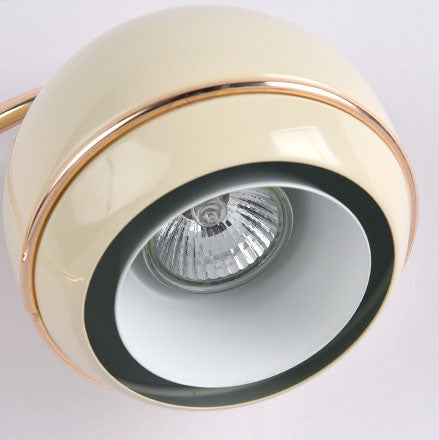 Iron Hemisphere Melting Wax Table Lamp