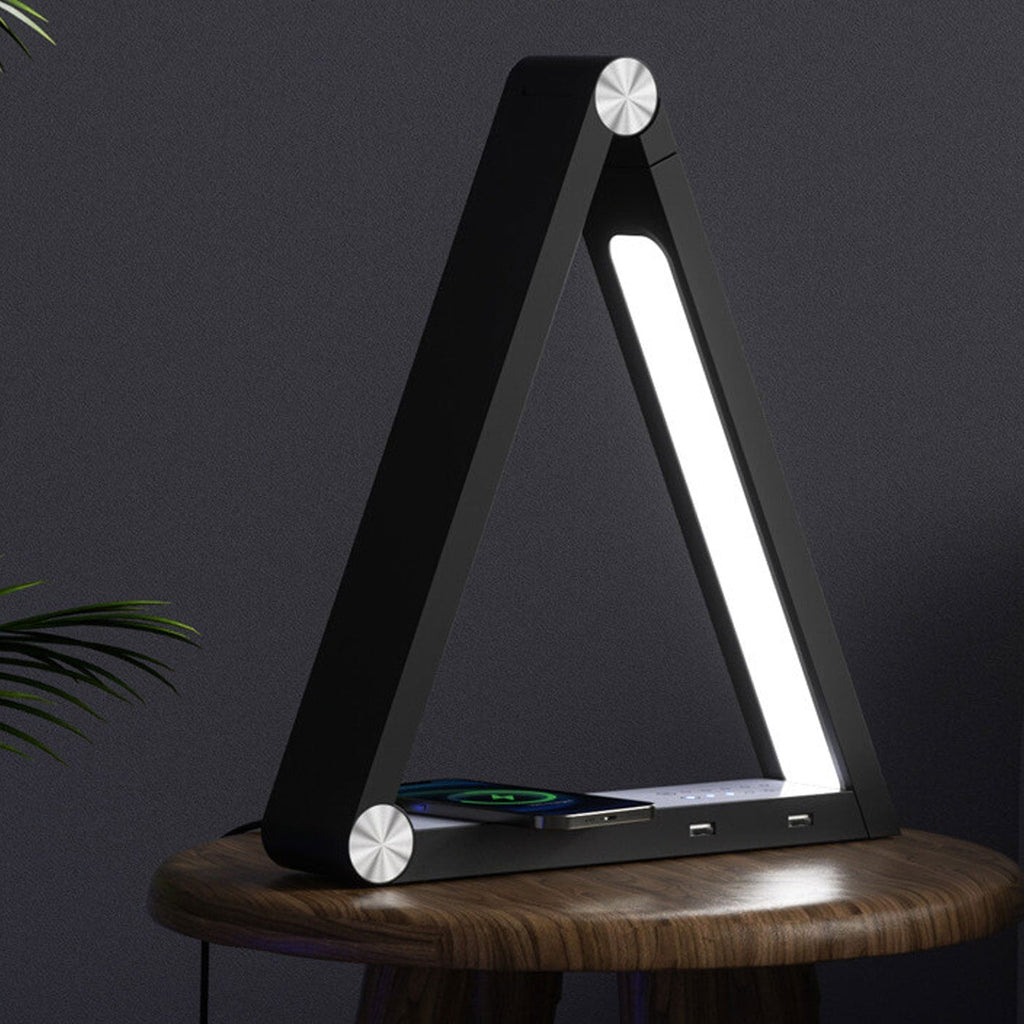Intelligent Triangle Wireless Charging Table Lamp