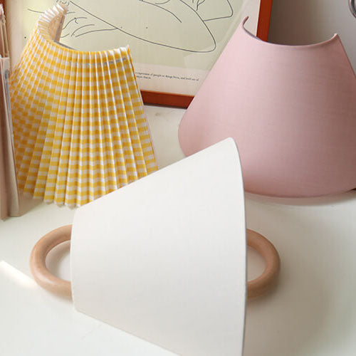 Original Solid Wood Pleated Wall Lamp