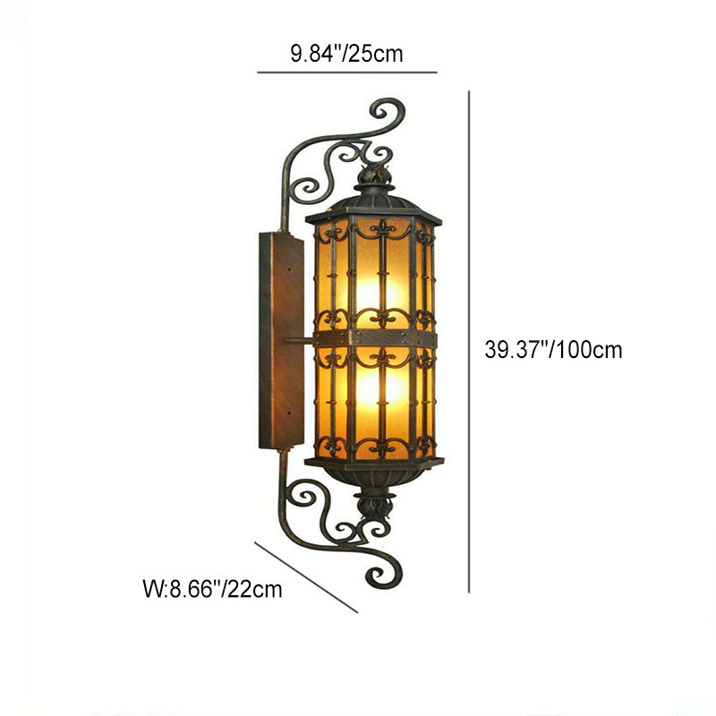 Glass Strip Garden Outdoor Light