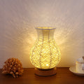 Rattan Vase Design Table Lamp