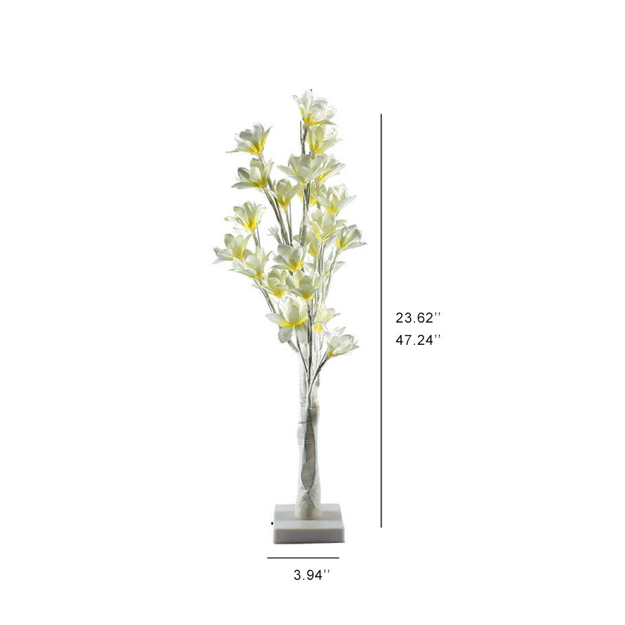 64 Copper Wire Orchid 64-Light Table Lamp