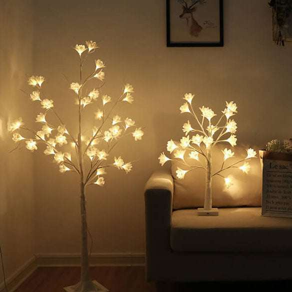 64 Copper Wire Orchid 64-Light Table Lamp