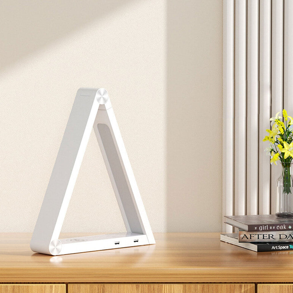 Intelligent Triangle Wireless Charging Table Lamp