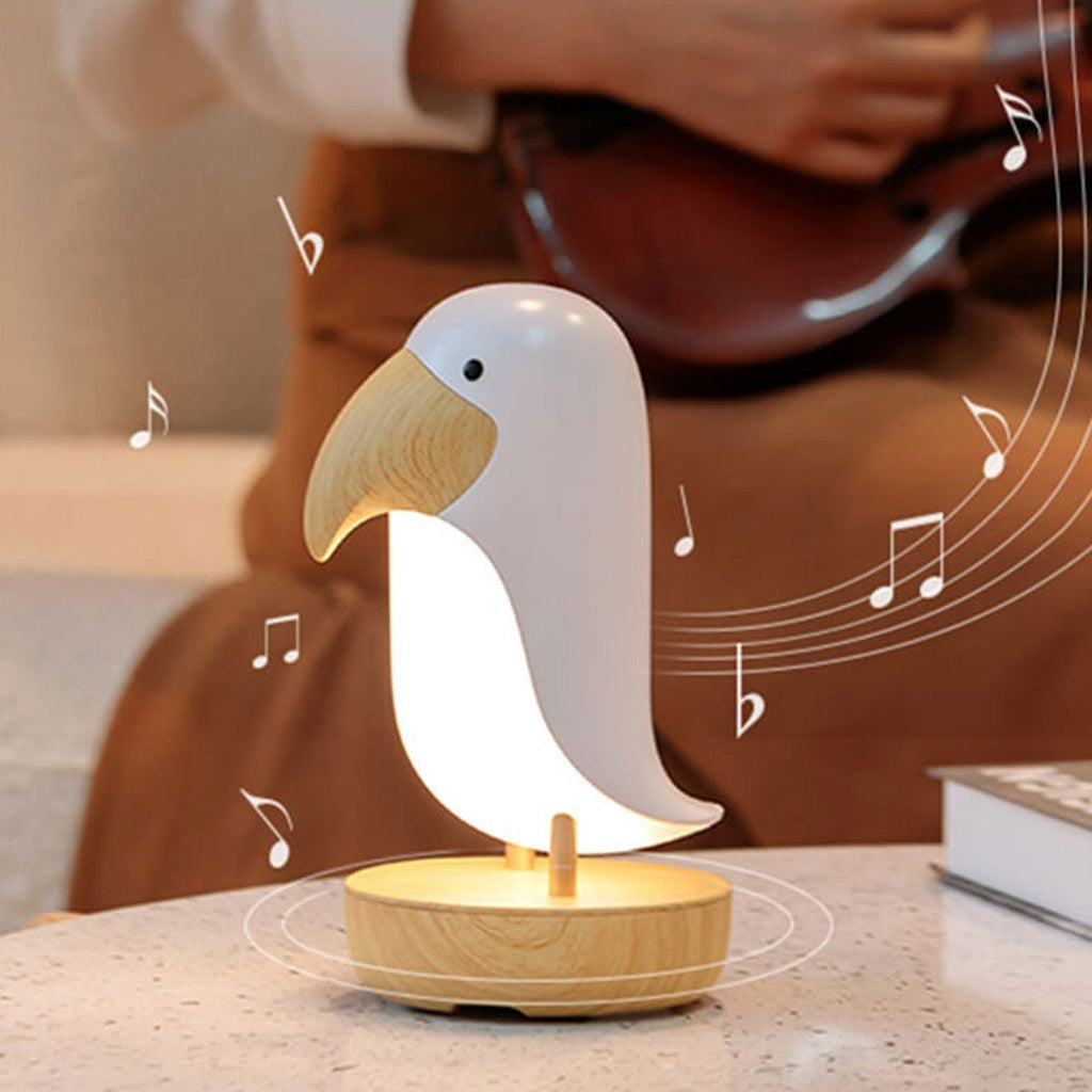Bird Rechargeable Bluetooth Night Table Lamp