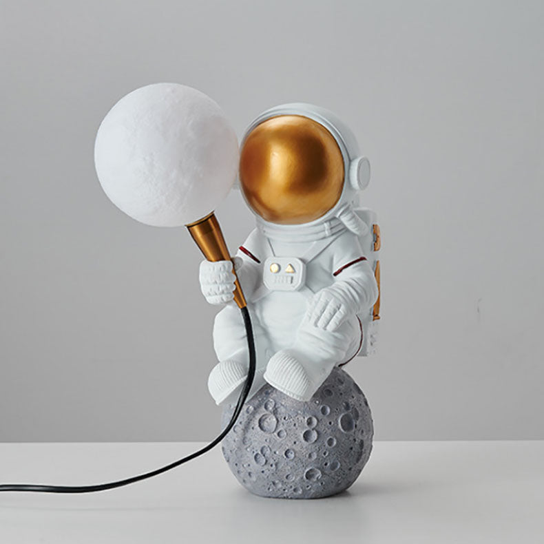 Cartoon Astronaut Resin ABS Wall Lamp