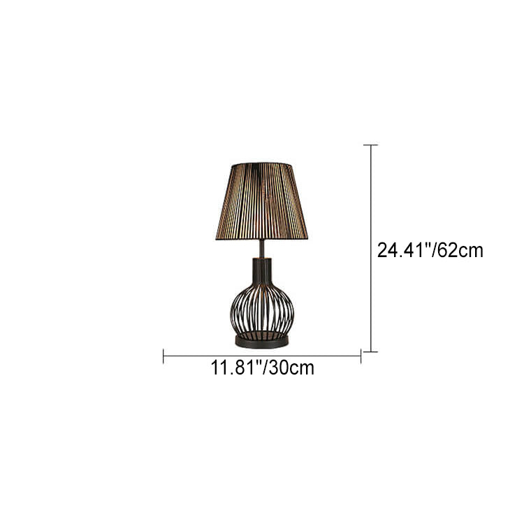Classical Handmade Silk Thread Table Lamp