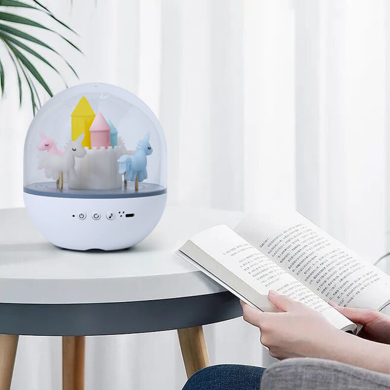 Carousel Octavo Bluetooth Kids Table Lamp