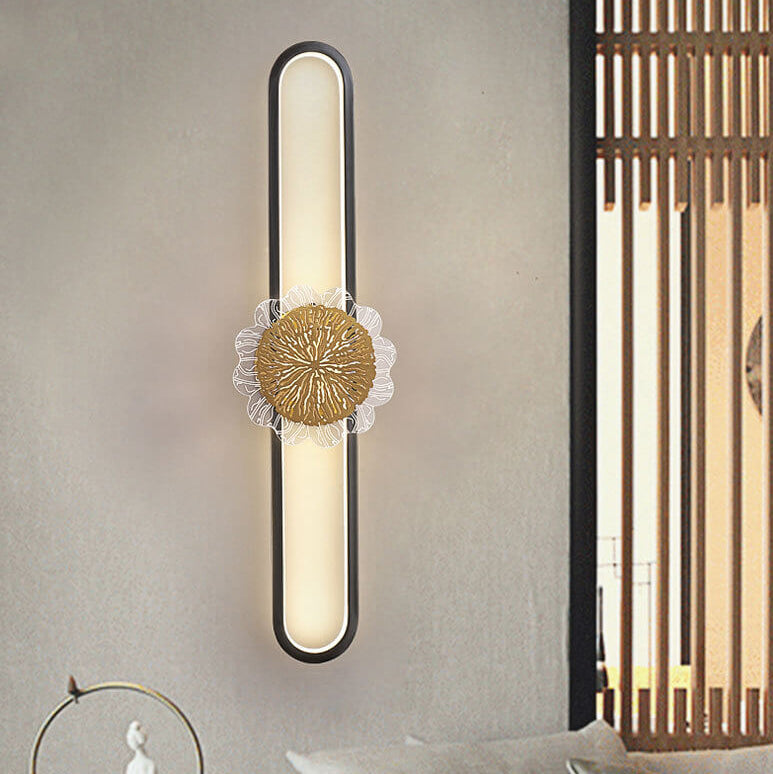 Full Copper Ring Design Wall Lamp