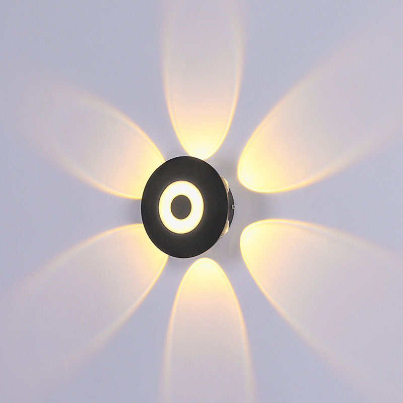 Aluminum Round Patio Outdoor Light