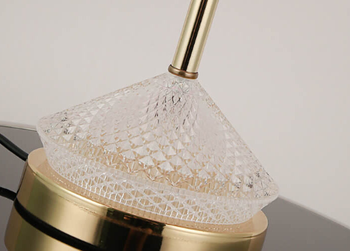 Feather Diamond Acrylic Decorative Table Lamp