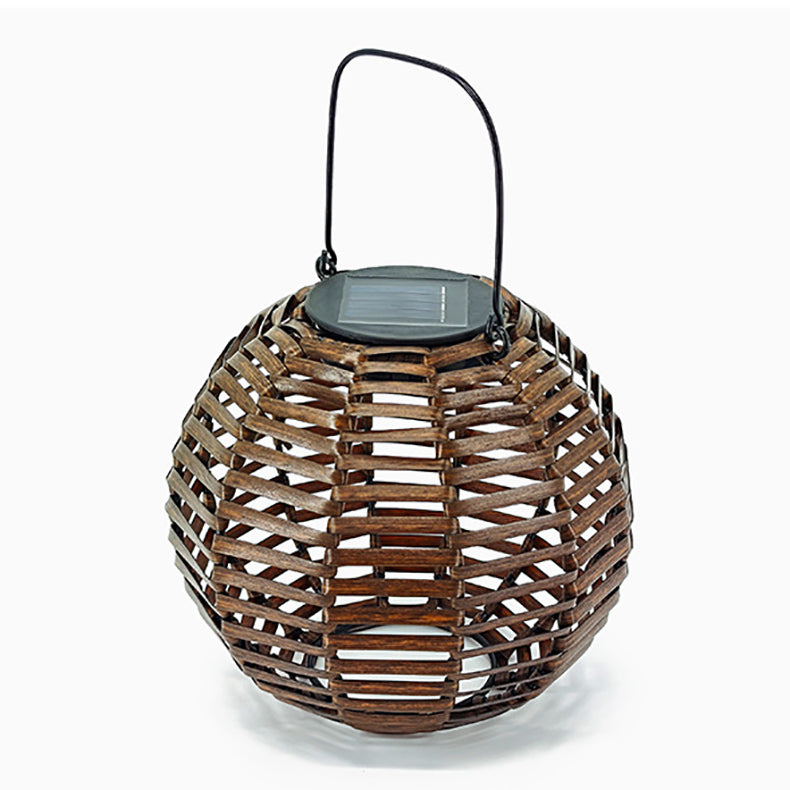 Round Iron Plastic Living Table Lamp