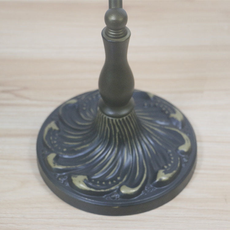 Half Cylinder Rose Zinc Table Lamp