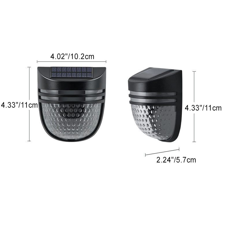 ABS PC Elliptical Honeycomb Outdoor Light