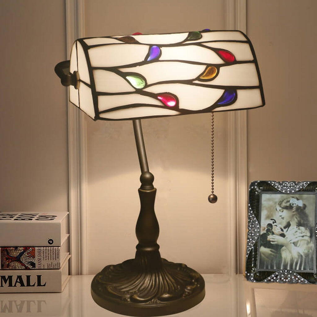 Lucite Beads Design Table Lamp