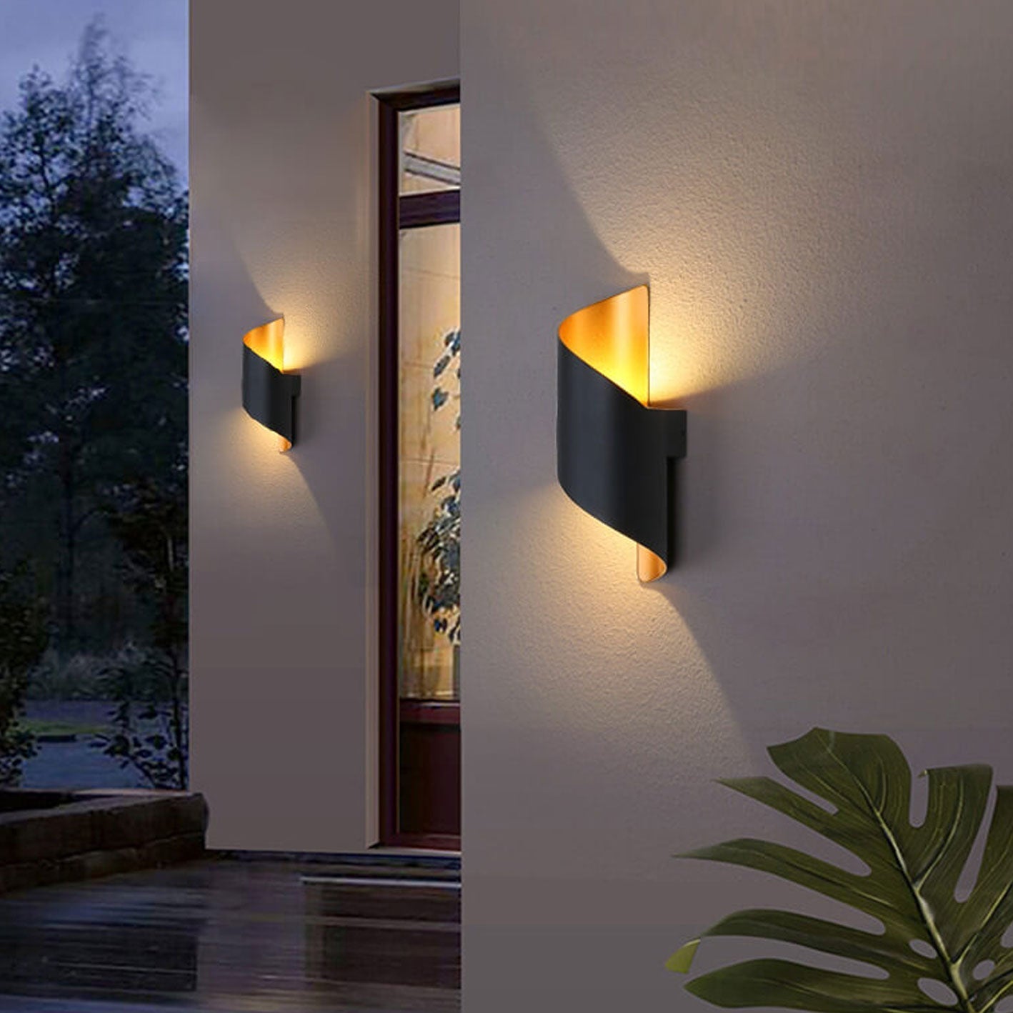 Aluminum Bending Column Outdoor Light