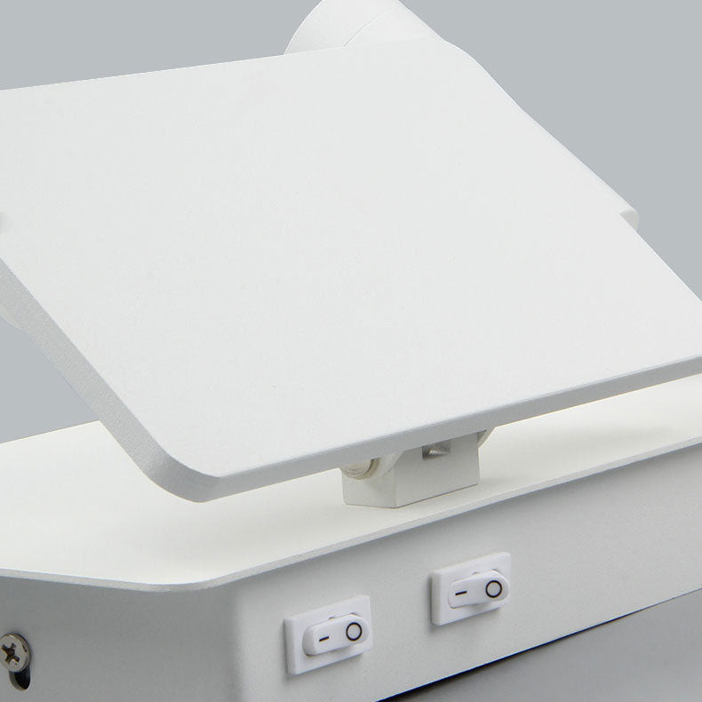 Square Flat Reading Wall Lamp