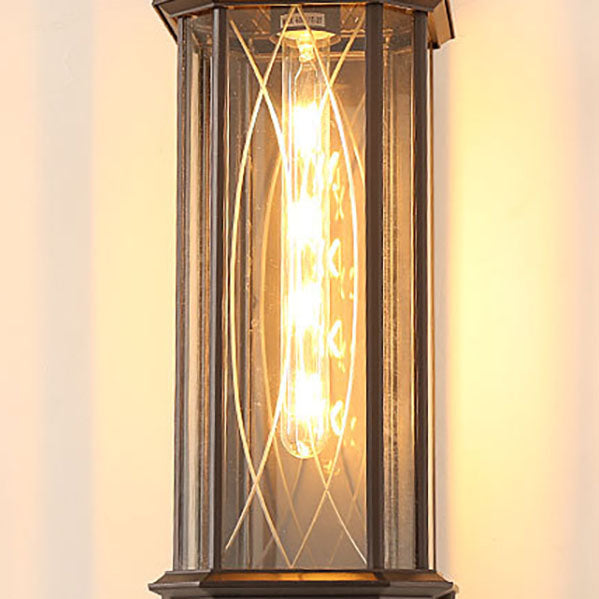 Transparent Cage Outdoor Light