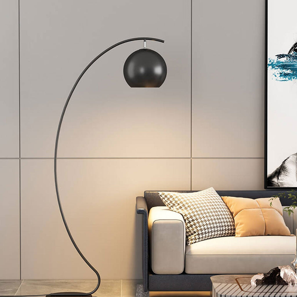 Nordic Minimalist Curved Line Floor Lamp