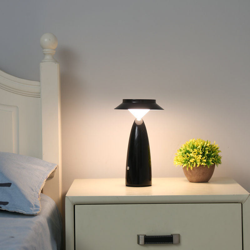 Mushroom Iron Acrylic Bedroom Table Lamp