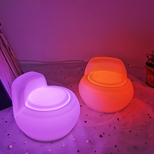 Silicone Sofa Shape Pat Table Lamp