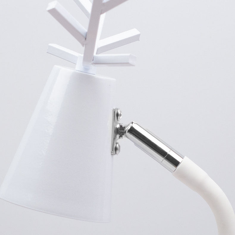 Iron Antler Solid Wood Table Lamp