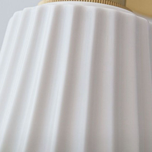 Minimal Brass Ceramic Wall Lamp