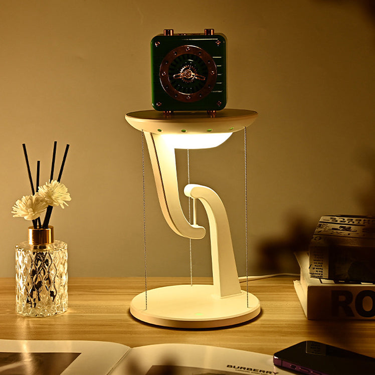 Suspended Wireless Charging ABS Table Lamp
