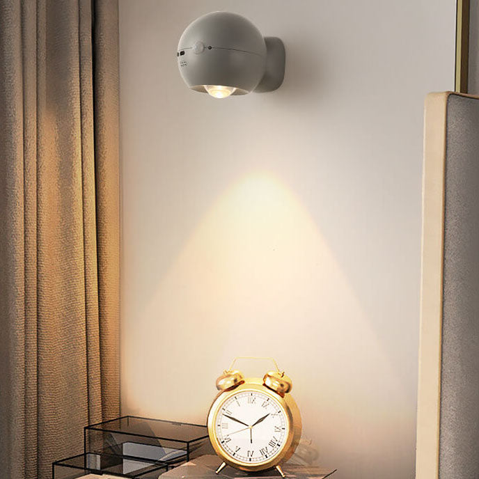 Round Rechargeable Eye Protection Wall Lamp