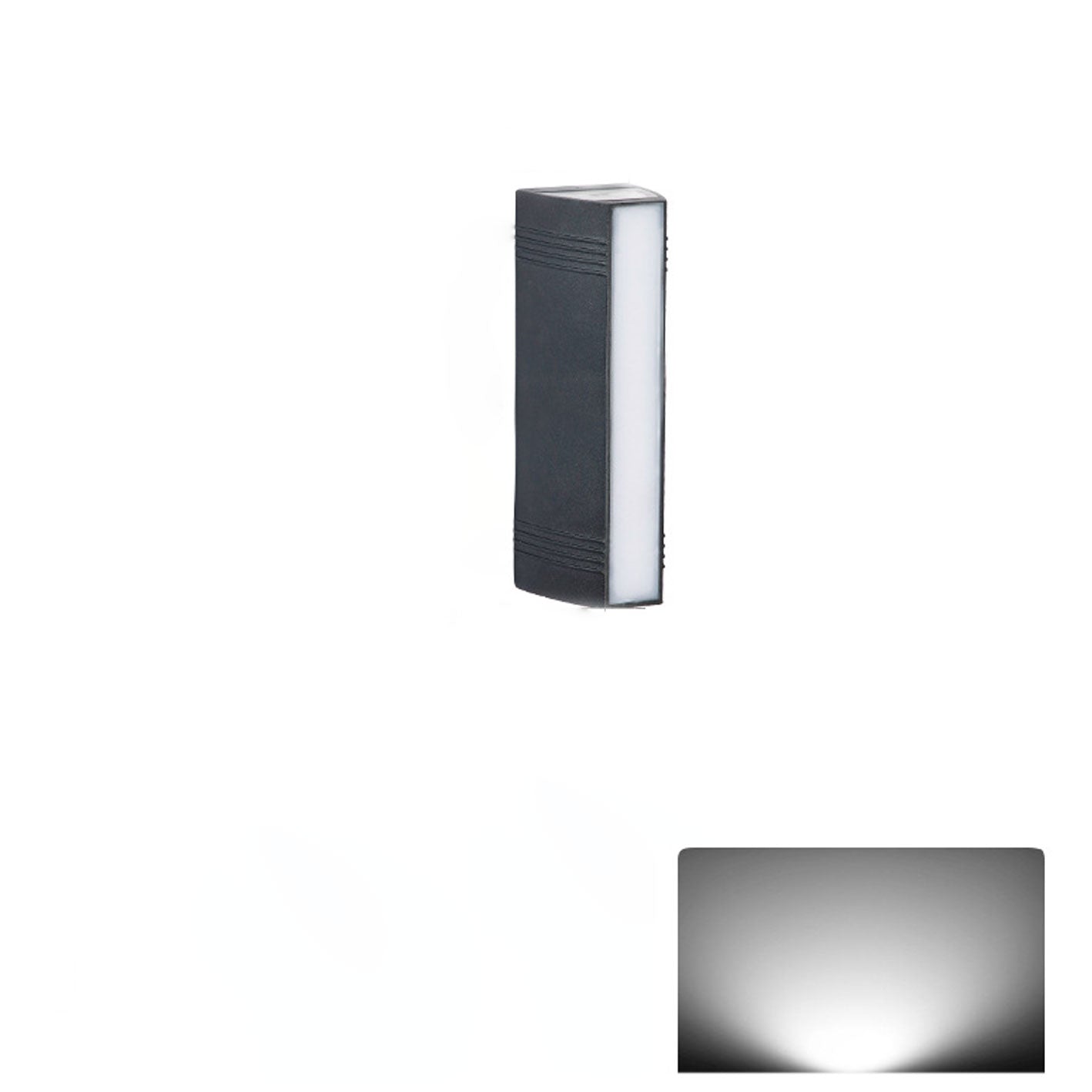 Rectangular Up Down Luminous Outdoor Light