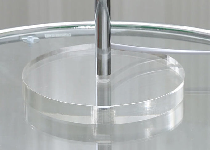 Acrylic Space Saucer Design Table Lamp