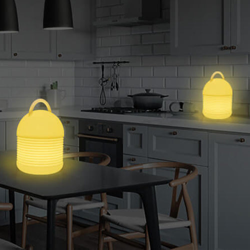 PE Portable Colorful Night Table Lamp