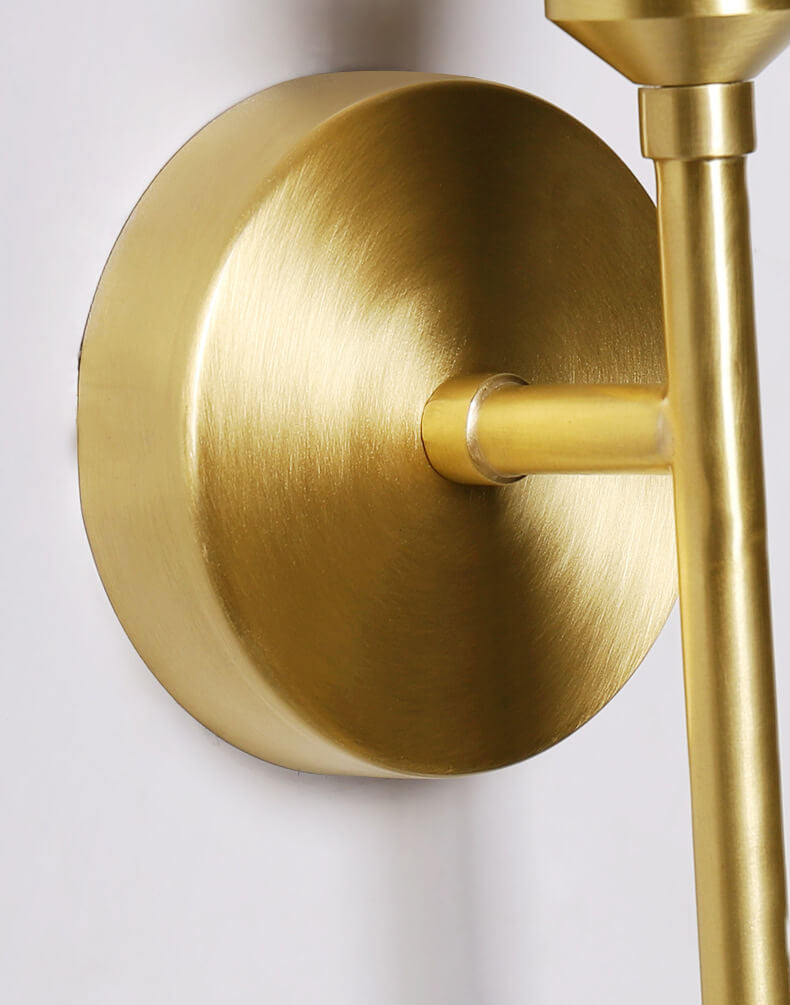 Full Copper Crystal Scepter Wall Lamp