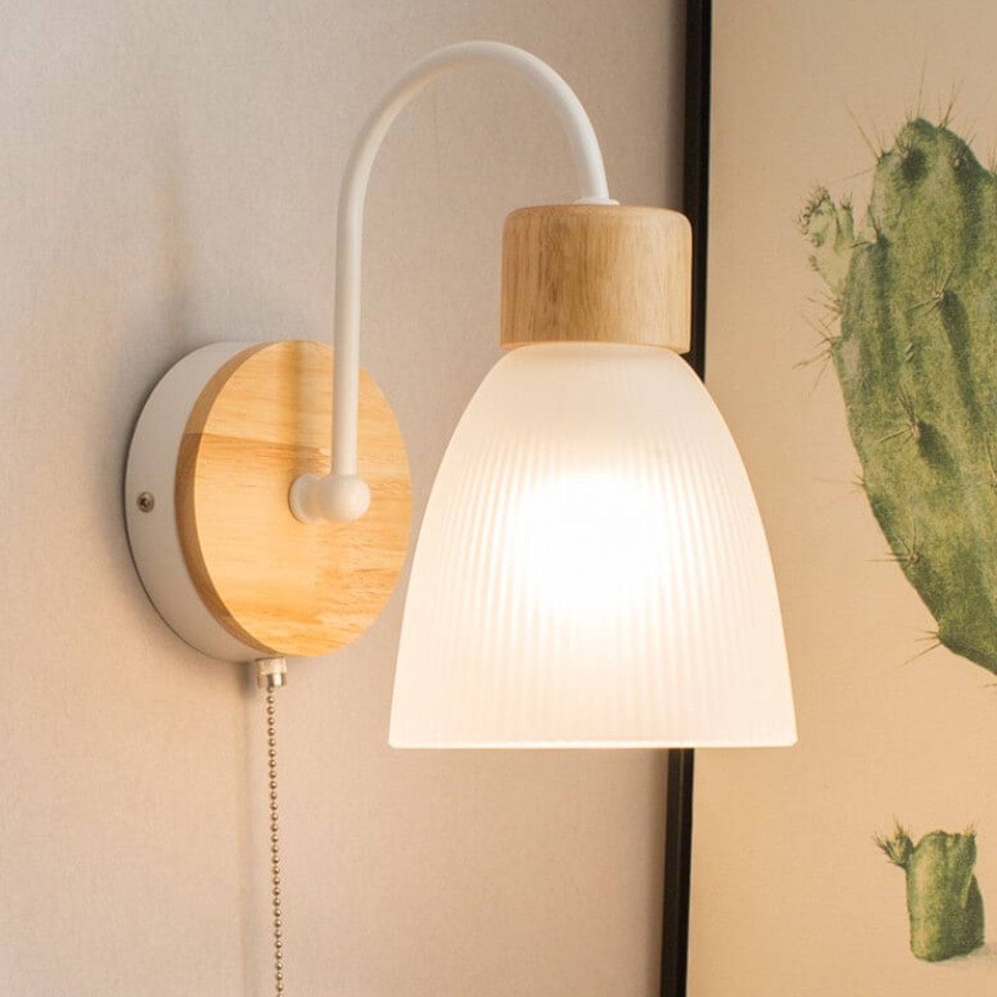 Log Bend Design Wall Lamp