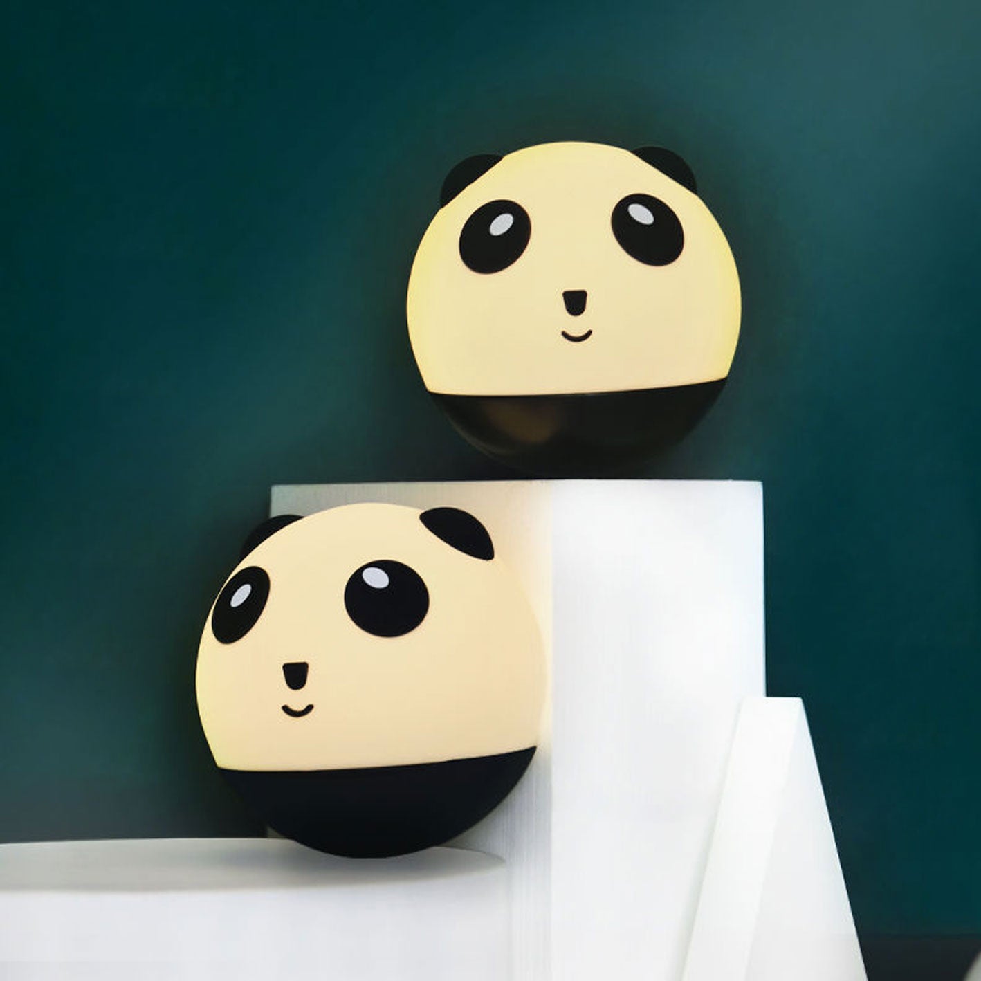 Cute Panda Tumbler Silicone Floor Lamp