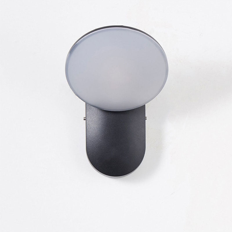Aluminum PC Round Garden Outdoor Light