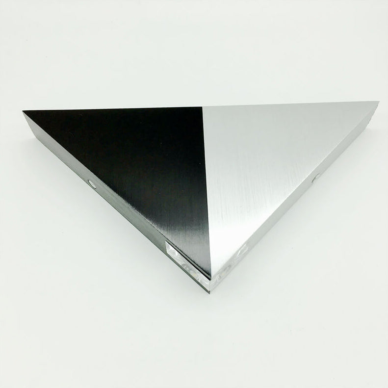 Aluminum Acrylic Stereo Triangle Wall Lamp