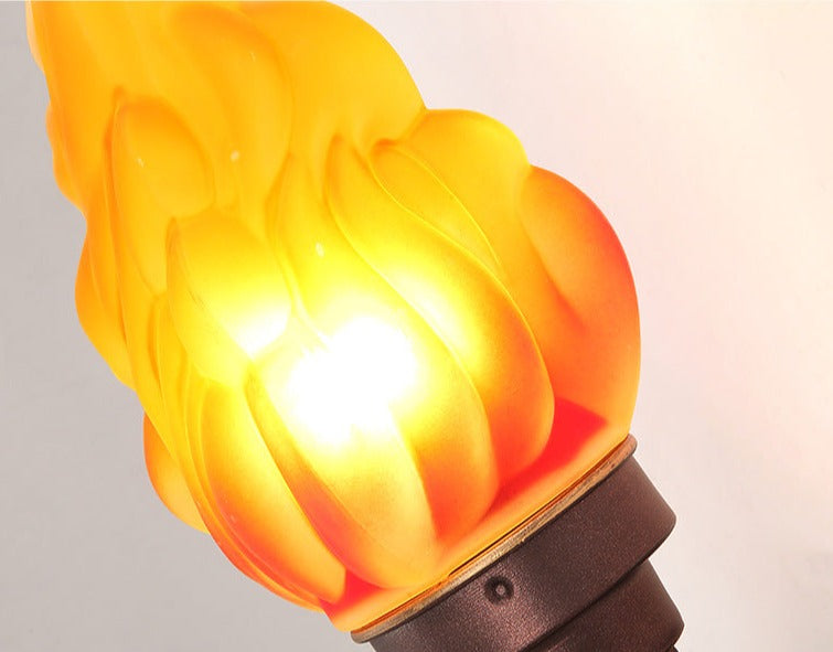 Hand Held Torch Aluminum Outdoor Light