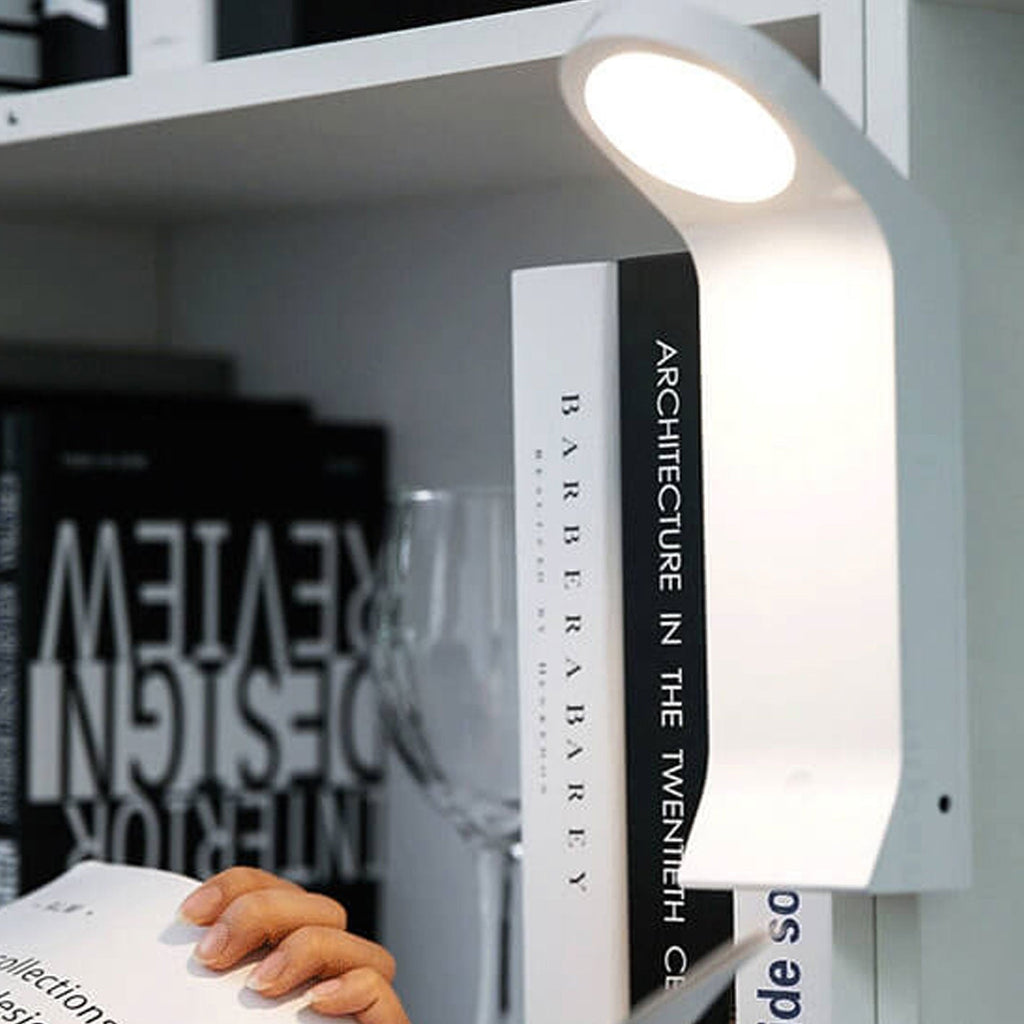 Curved Shape Induction Charging Table Lamp